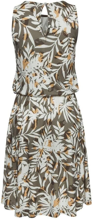 Vivance Jerseyjurk met bladerenprint korte zomerjurk strandjurk - Foto 5