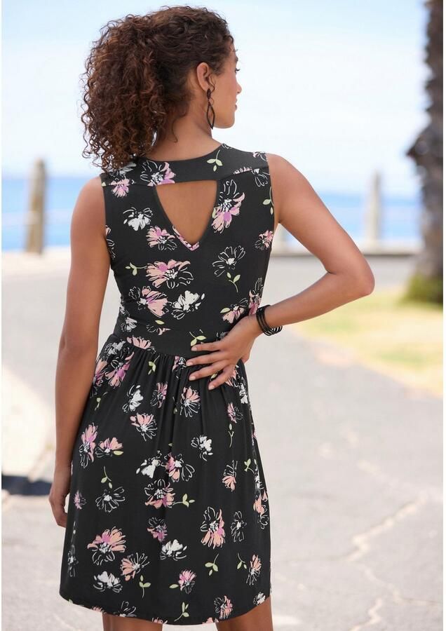 Vivance Jerseyjurk met bloemenprint - Foto 2