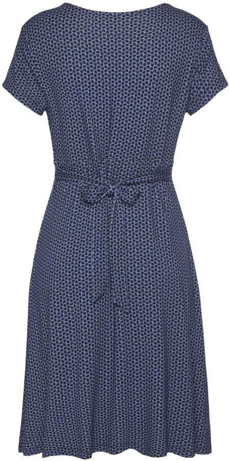 Vivance Jerseyjurk met geometrische print flatterende t-shirtjurk zomerjurk - Foto 3