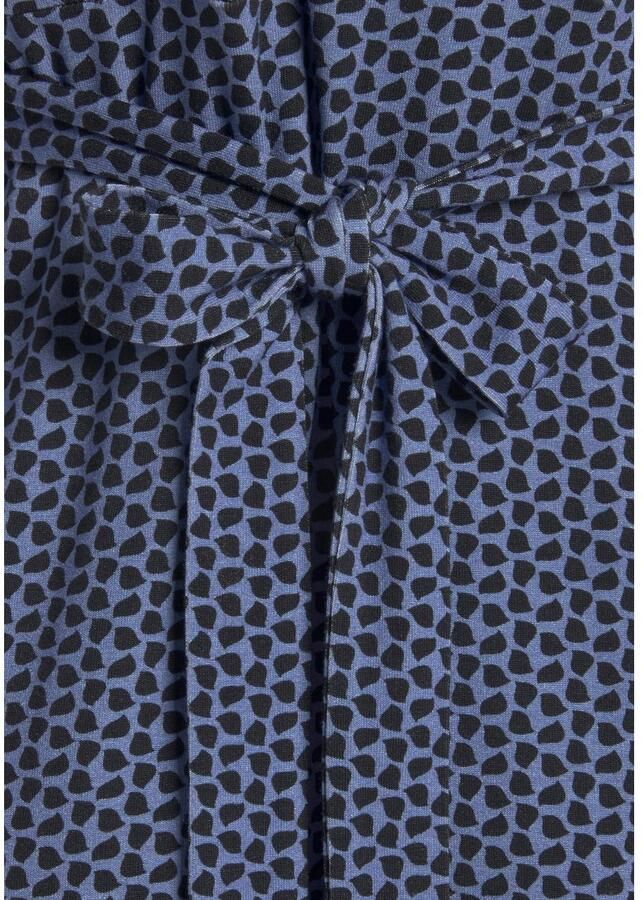 Vivance Jerseyjurk met geometrische print flatterende t-shirtjurk zomerjurk