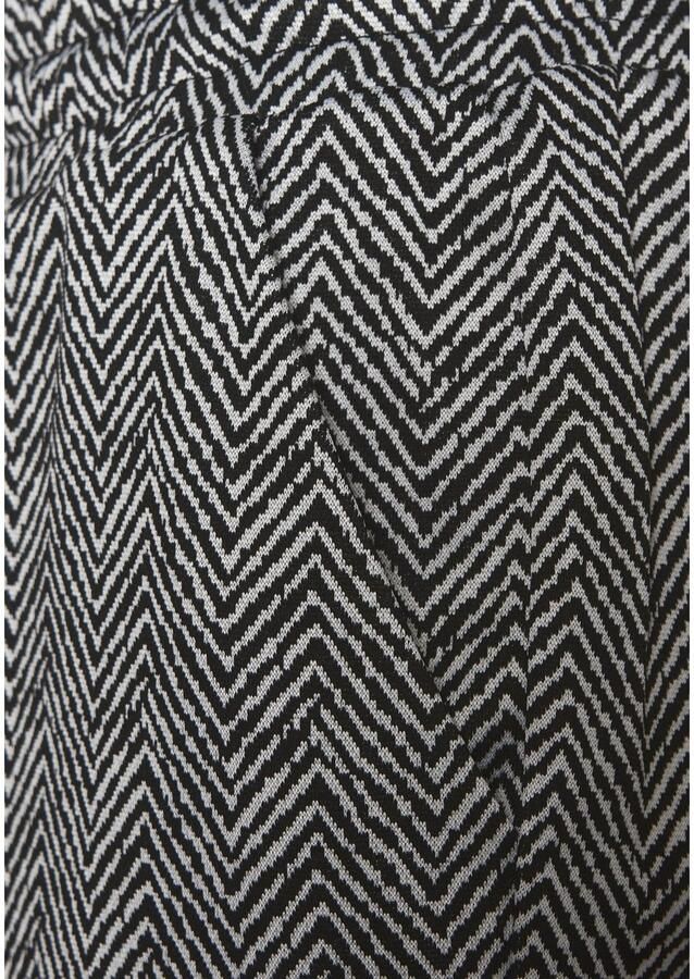 Vivance Joggingbroek met zigzagpatroon instapbroek elastische tailleband smalle pasvorm - Foto 2