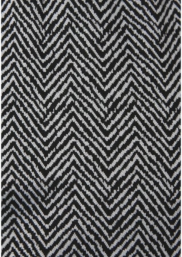 Vivance Joggingbroek met zigzagpatroon instapbroek elastische tailleband smalle pasvorm - Foto 3