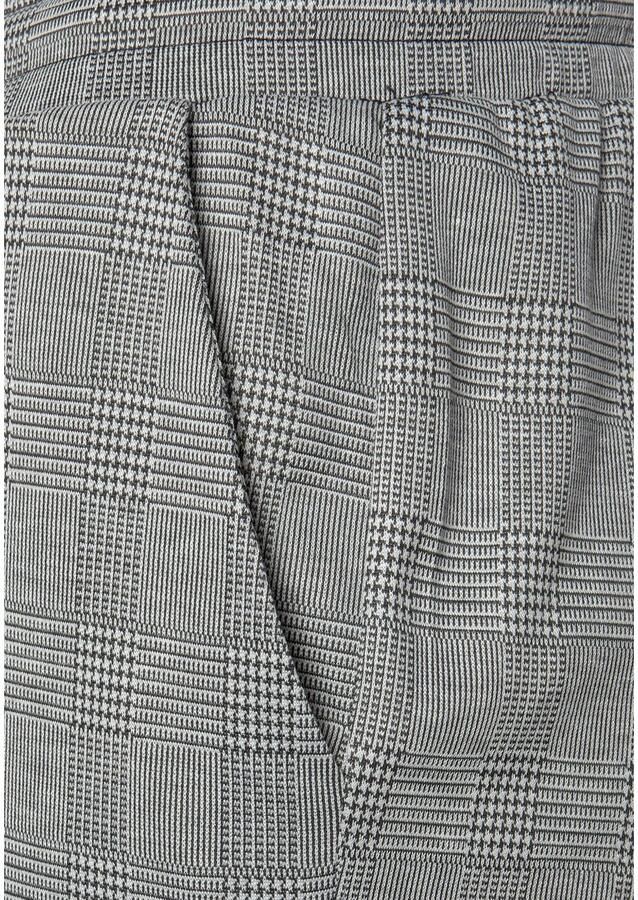 Vivance Jogpants met geruit motief en steekzakken geruite broek - Foto 3
