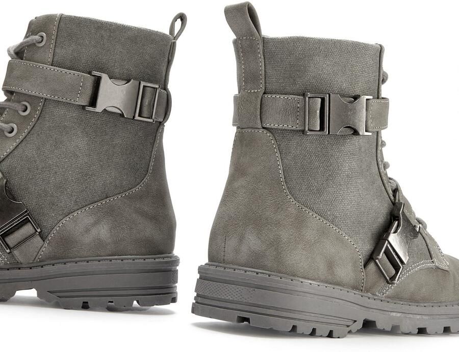 Vivance Laarsjes Laarzen Boots met modieuze siergespen vegan - Foto 3