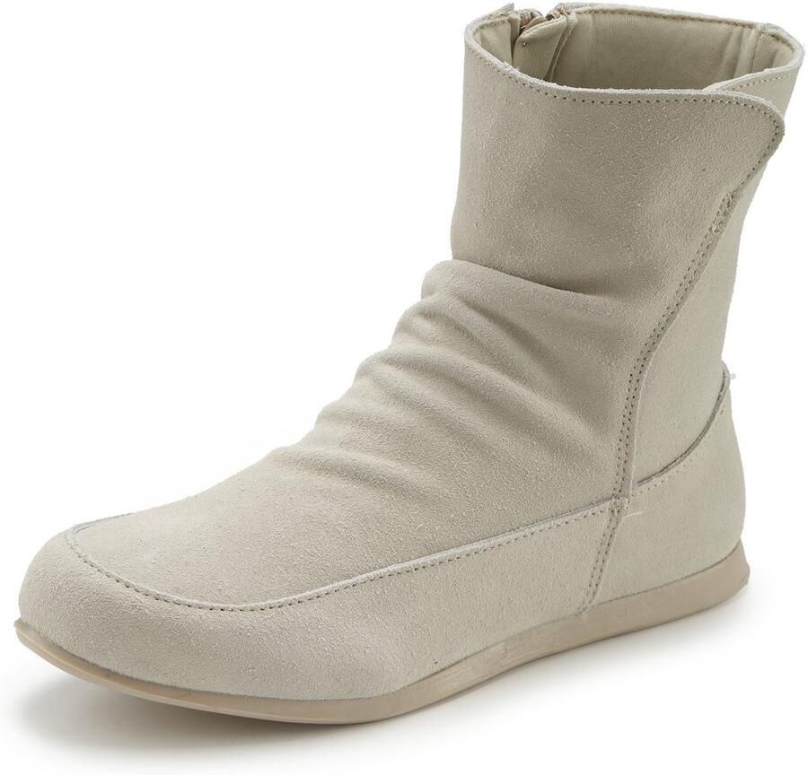 Vivance Laarsjes Laarzen Boots van hoogwaardig leer met rits