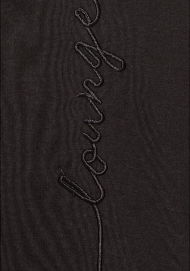 Vivance Lang sweatshirt met loungewear borduring loungeshirt