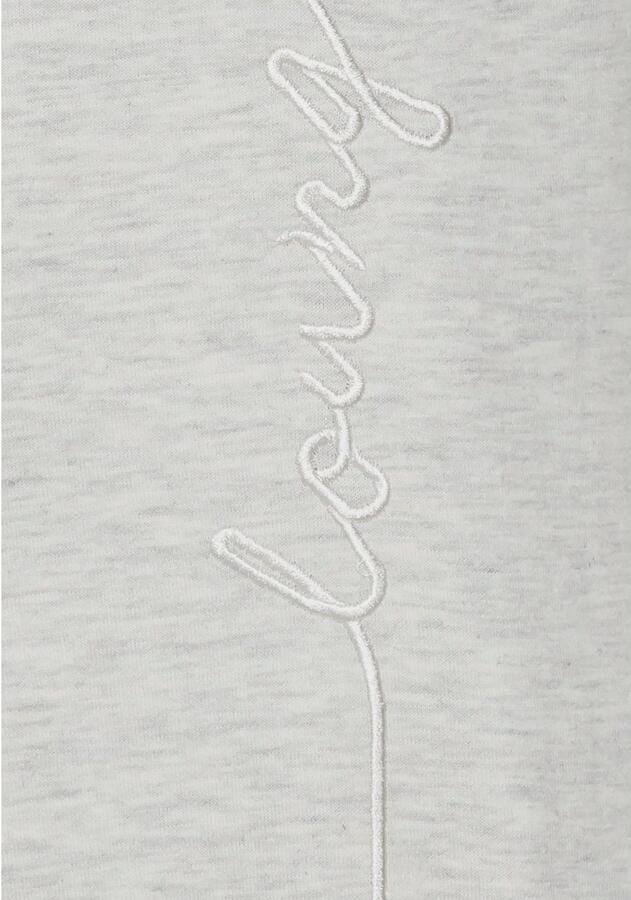 Vivance Lang sweatshirt met loungewear borduring loungeshirt