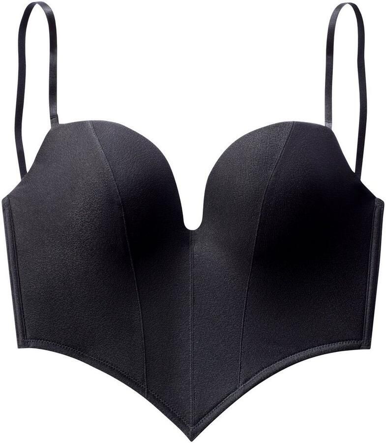 Vivance Lijfje met push-up-kussens en verwisselbare bandjes sexy lingerie