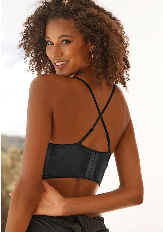 Vivance Lijfje met push-up-kussens en verwisselbare bandjes sexy lingerie - Foto 4