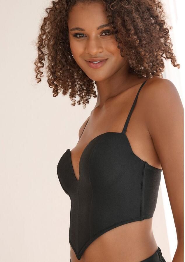 Vivance Lijfje met push-up-kussens en verwisselbare bandjes sexy lingerie - Foto 5