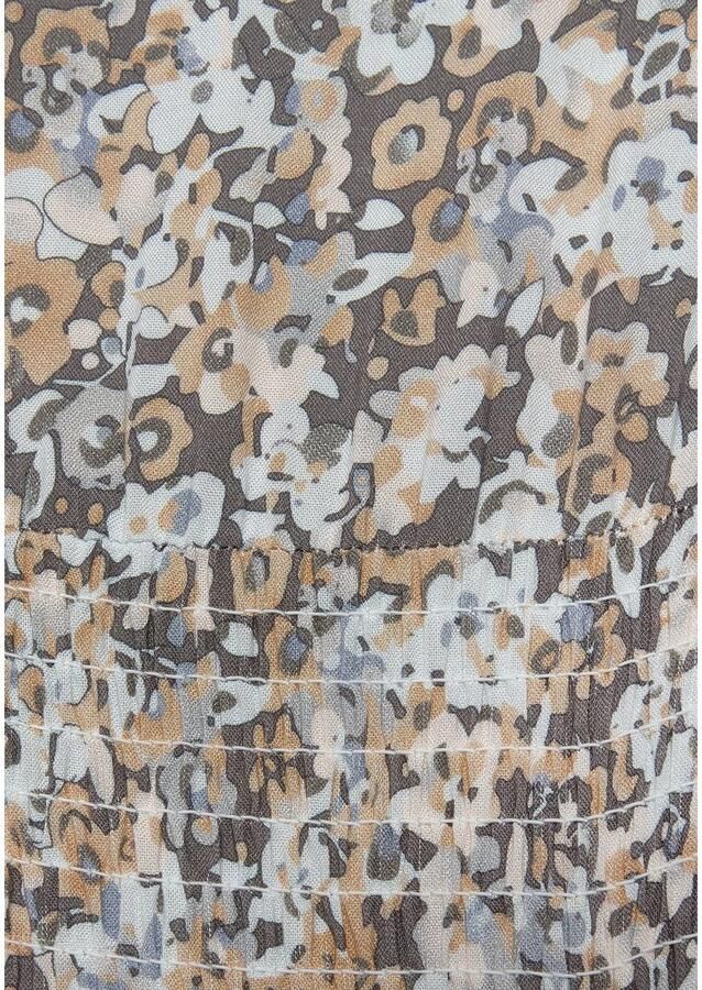 Vivance Maxi-jurk met bloemenprint en v-hals luchtige zomerjurk - Foto 2