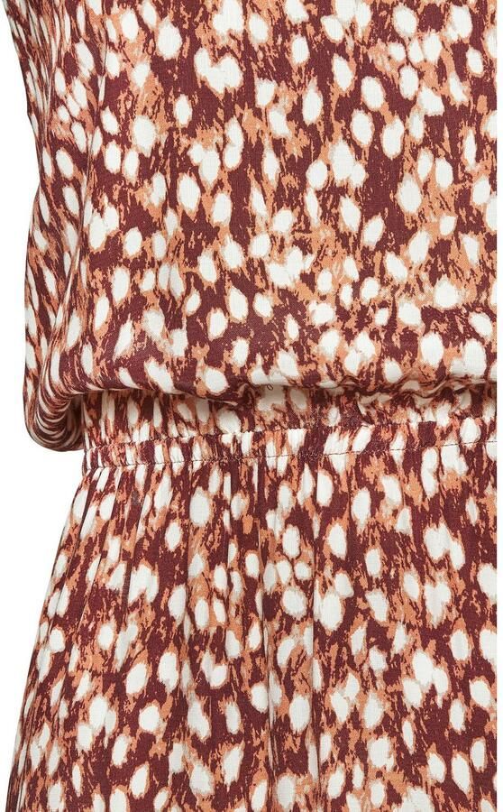 Vivance Maxi-jurk met diepe ruguitsnede drukjurk damesjurk lang - Foto 4