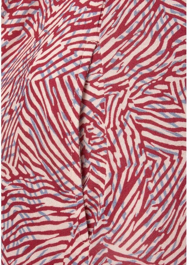 Vivance Maxi-jurk met grafische all-over print en zakken zomerjurk strandjurk