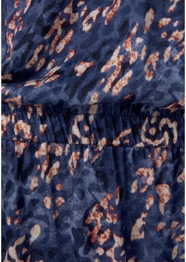 Vivance Maxi-jurk met zijnaadzakken en split losse zomerjurk strandjurk - Foto 2