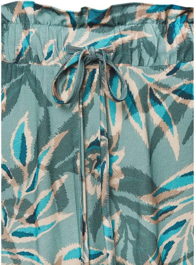 Vivance Maxirok met alloverdruk en elastische tailleband lange zomerrok met split