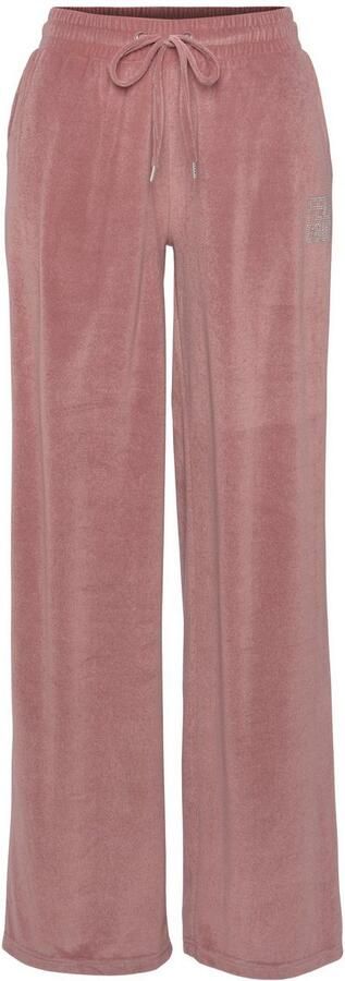 Vivance Nickybroek -Loungebroek met glanzend siersteentjes opschrift - Foto 6