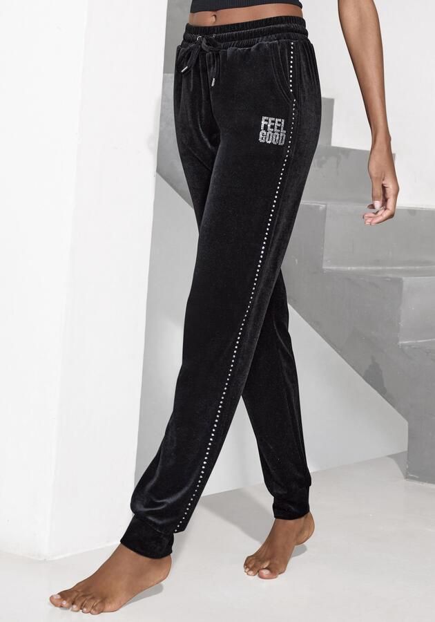 Vivance Nickybroek -Loungebroek met glitterprint - Foto 9