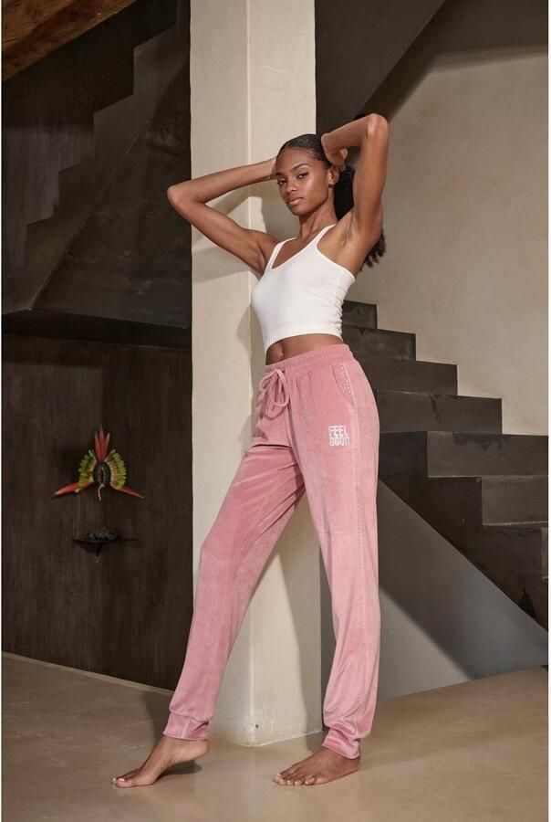 Vivance Nickybroek -Loungebroek met glitterprint - Foto 6