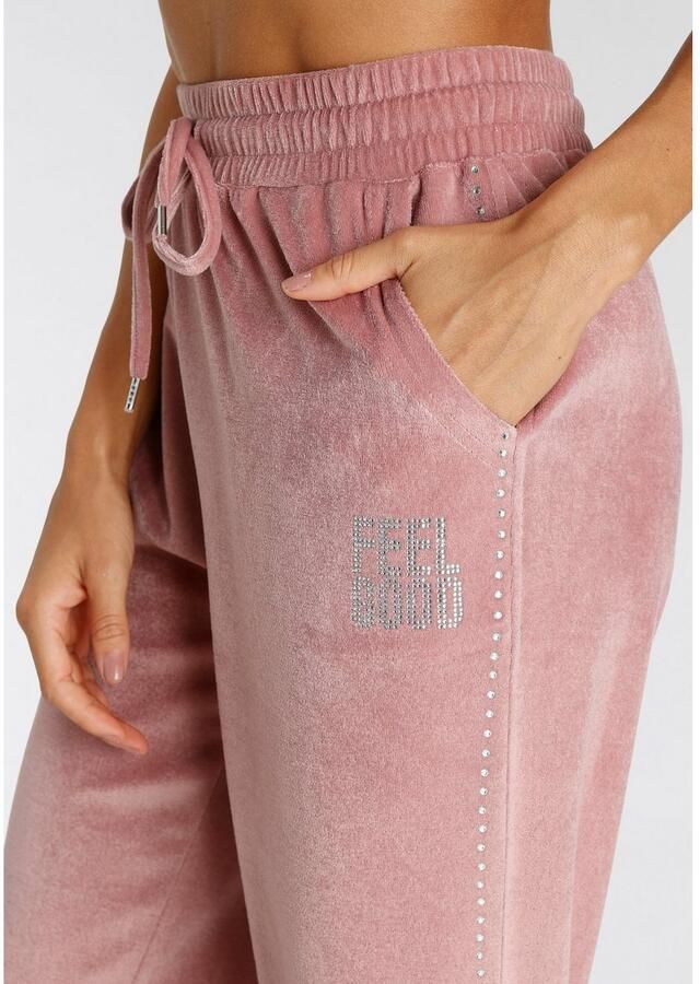 Vivance Nickybroek -Loungebroek met glitterprint