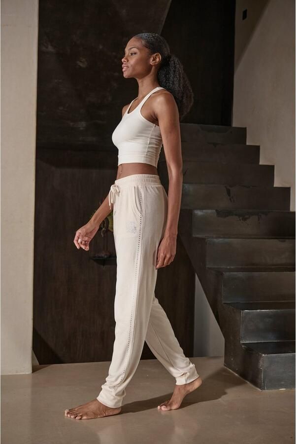 Vivance Nickybroek -Loungebroek met glitterprint - Foto 7