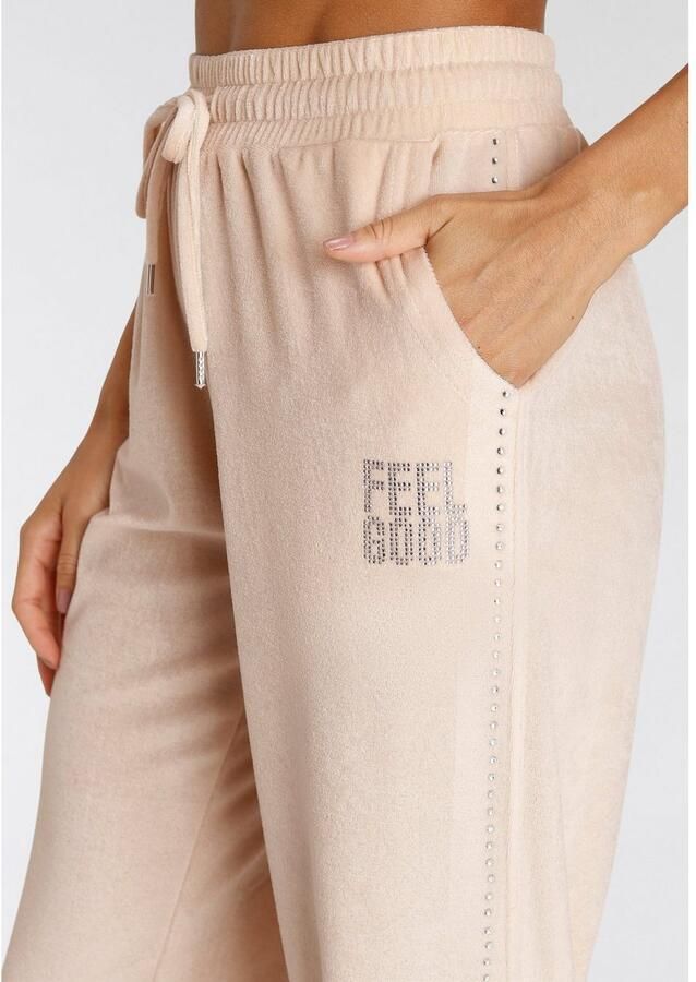 Vivance Nickybroek -Loungebroek met glitterprint