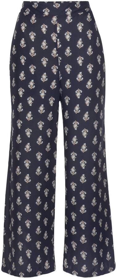 Vivance Palazzobroek met all-over print en zakken sweatpants stoffen broek - Foto 6
