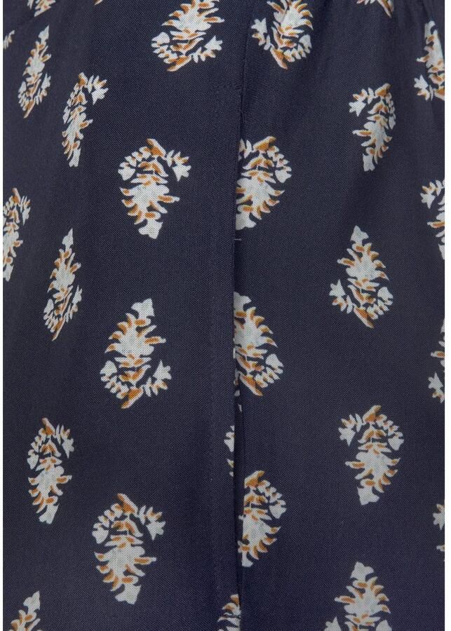Vivance Palazzobroek met all-over print en zakken sweatpants stoffen broek - Foto 2