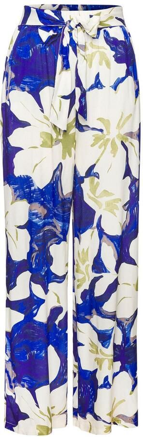 Vivance Palazzobroek met grote bloe print - Foto 7