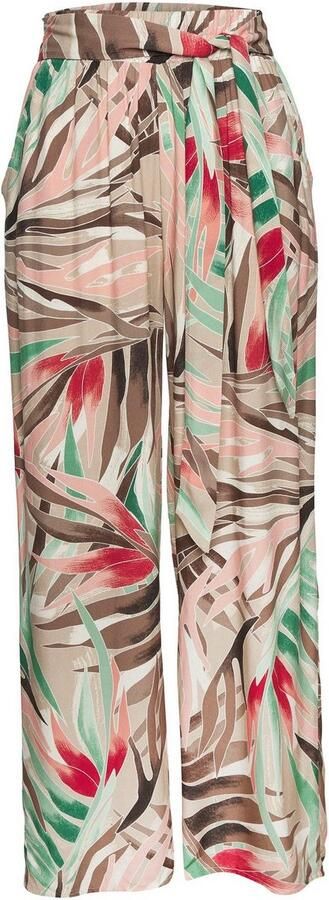 Vivance Palazzobroek van geweven viscose met vastgebonden riem stofbroek met zakken (Met vastgezette bindceintuur) - Foto 7