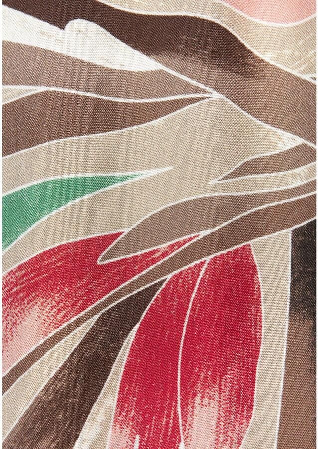 Vivance Palazzobroek van geweven viscose met vastgebonden riem stofbroek met zakken (Met vastgezette bindceintuur) - Foto 3