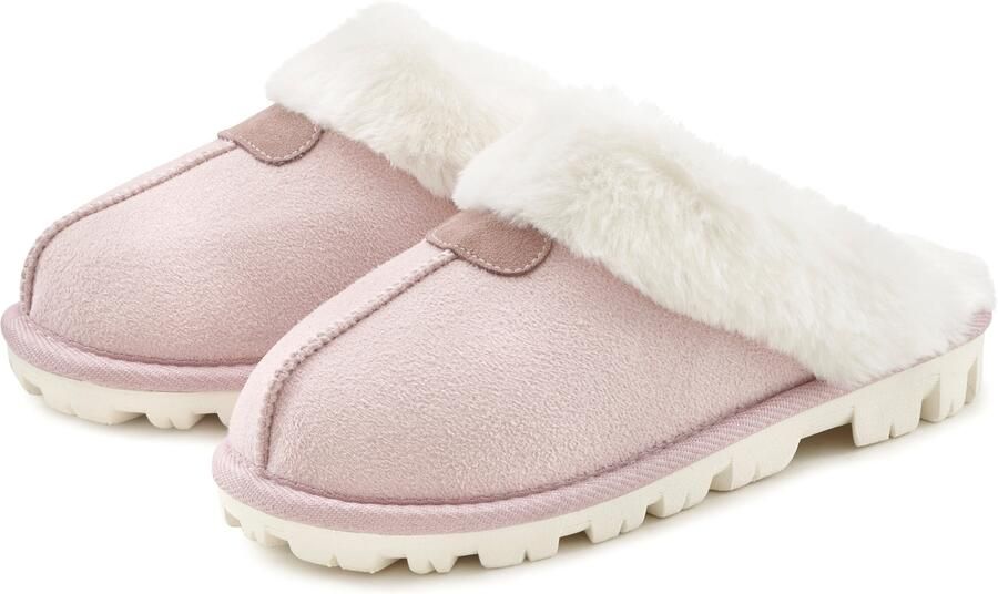 Vivance Pantoffels Pluche pantoffels Pantolet Pantoffels Clogs Slippers - Foto 7