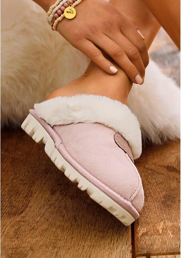 Vivance Pantoffels Pluche pantoffels Pantolet Pantoffels Clogs Slippers - Foto 4