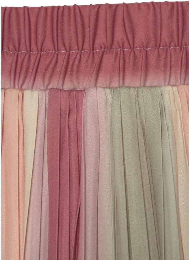 Vivance Plissérok met kleurverloop midi rok zomerrok