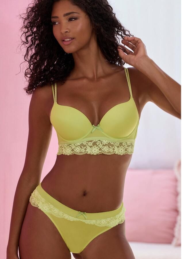 Vivance Push-up-bh Anisa met beugel en kant langs de onderborst sexy lingerie - Foto 3