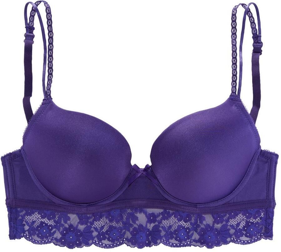 Vivance Push-up-bh Anisa met beugel en kant langs de onderborst sexy lingerie - Foto 3