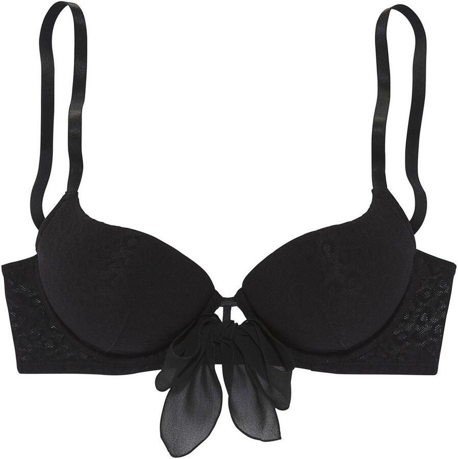 Vivance Push-up-bh ANNA met beugel en vrouwelijke strik aan de voorkant sexy lingerie - Foto 3