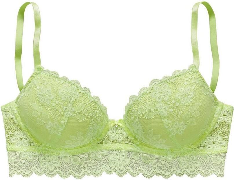 Vivance Push-up-bh Julia van jacquardkant in lichte lange vorm sexy lingerie - Foto 8