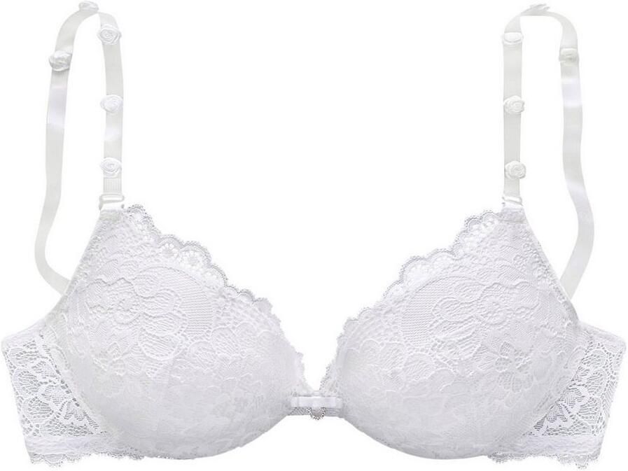 Vivance Push-up-bh met 3 extravagante bandjes om te verwisselen sexy lingerie - Foto 2