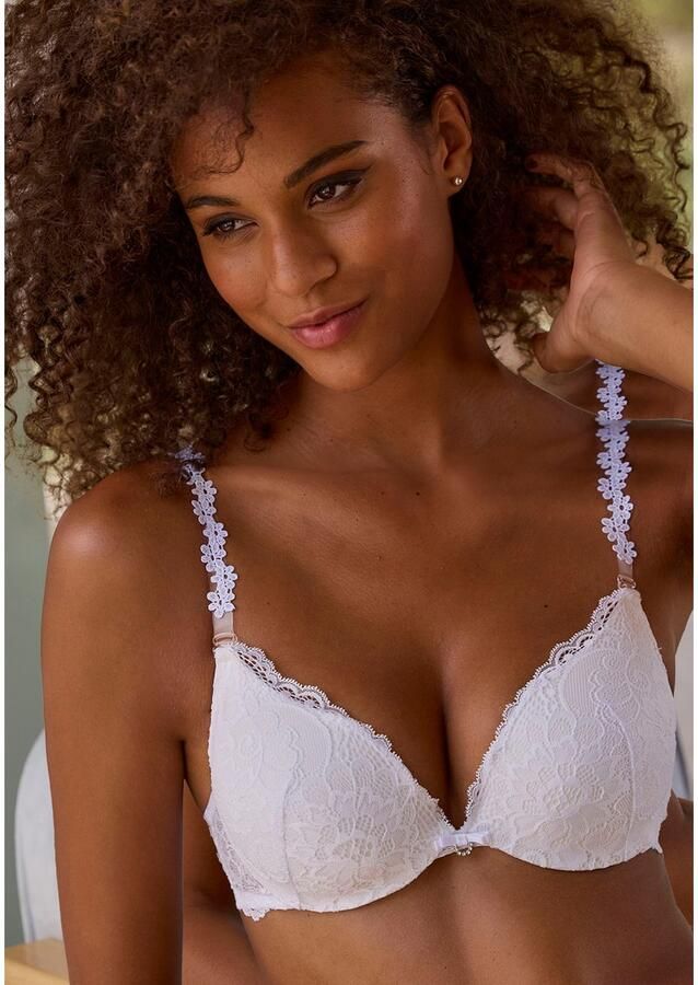 Vivance Push-up-bh met 3 extravagante bandjes om te verwisselen sexy lingerie - Foto 7