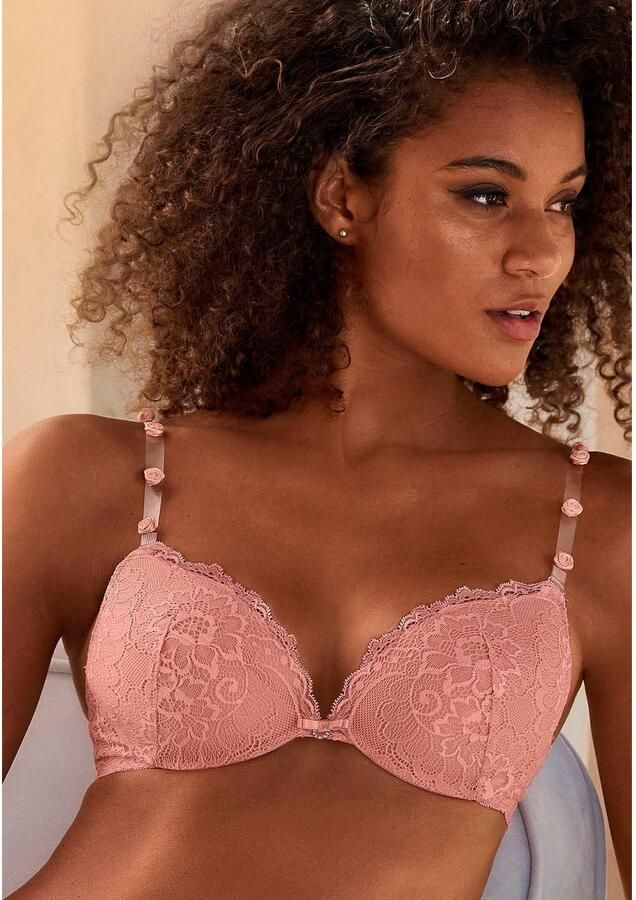 Vivance Push-up-bh met 3 extravagante bandjes om te verwisselen sexy lingerie - Foto 3