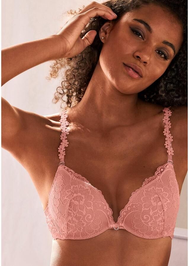 Vivance Push-up-bh met 3 extravagante bandjes om te verwisselen sexy lingerie - Foto 2