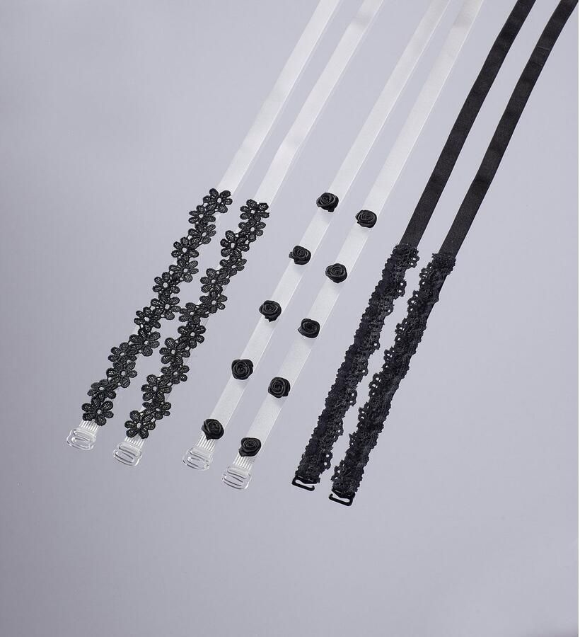 Vivance Push-up-bh met 3 extravagante bandjes om te verwisselen sexy lingerie - Foto 1