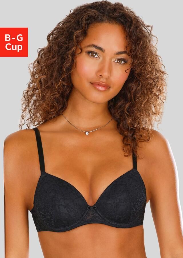 Vivance Push-up-bh met beugel van delicate kant in bloemige uitstraling sexy lingerie - Foto 4