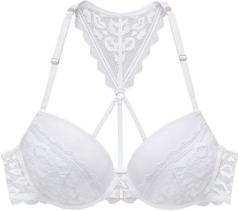 Vivance Push-up-bh met kant in leo-look met neckholder-bandjes lingerie - Foto 5