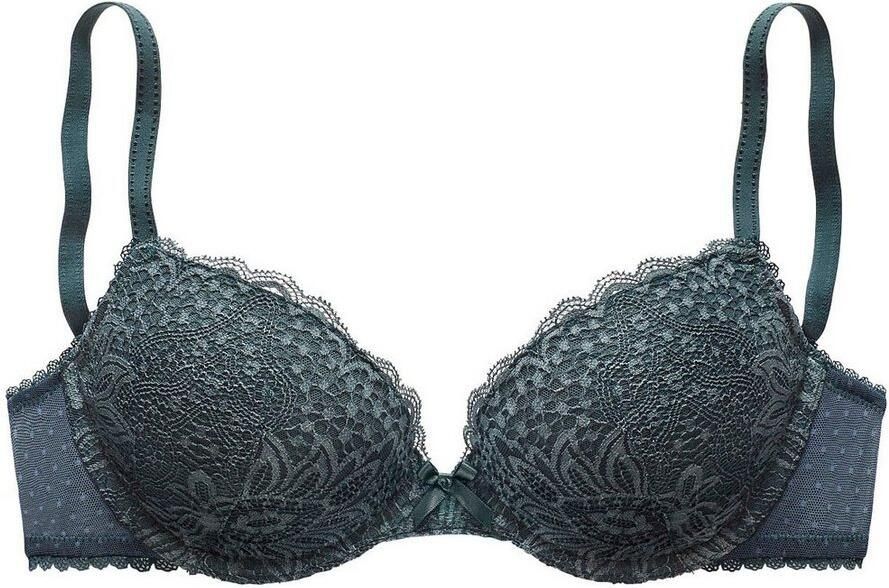 Vivance Push-up-bh rondom met gebloemd kant dessous - Foto 5