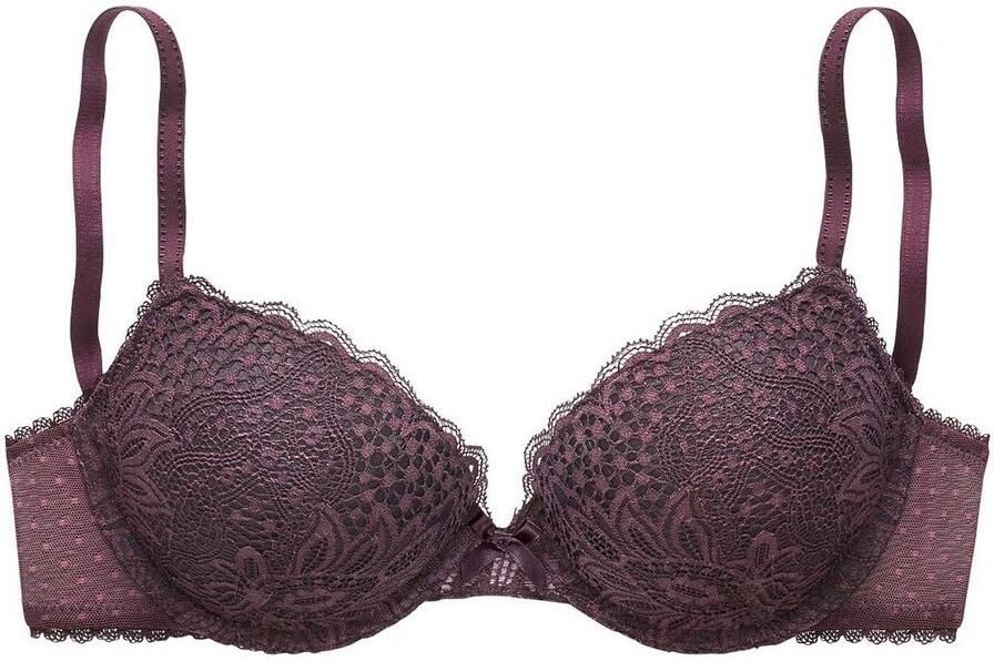 Vivance Push-up-bh rondom met gebloemd kant dessous - Foto 7