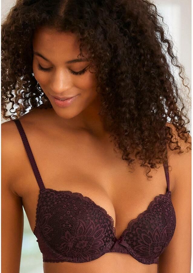 Vivance Push-up-bh rondom met gebloemd kant dessous - Foto 2