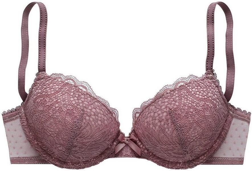Vivance Push-up-bh rondom met gebloemd kant dessous - Foto 7