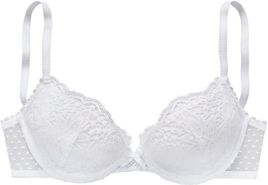 Vivance Push-up-bh rondom met gebloemd kant dessous - Foto 3