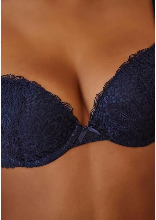 Vivance Push-up-bh rondom met gebloemd kant dessous - Foto 3